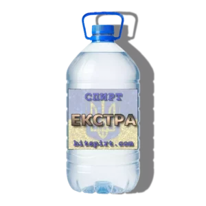 Спирт Экстра 96% — пищевой ректификат в ПЭТ-таре 5–10 л с пломбой