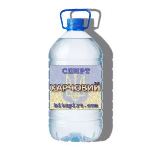 Спирт пищевой 96% в ПЭТ-бутыли 5–10 л с пломбой