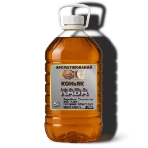 konʹyak na rozlyv KAVA Коньяк на разлив кофе 5 л в ПЭТ-таре с пломбой